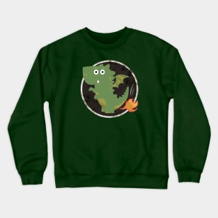 Embarrassed Little Dragon Crewneck Sweatshirt